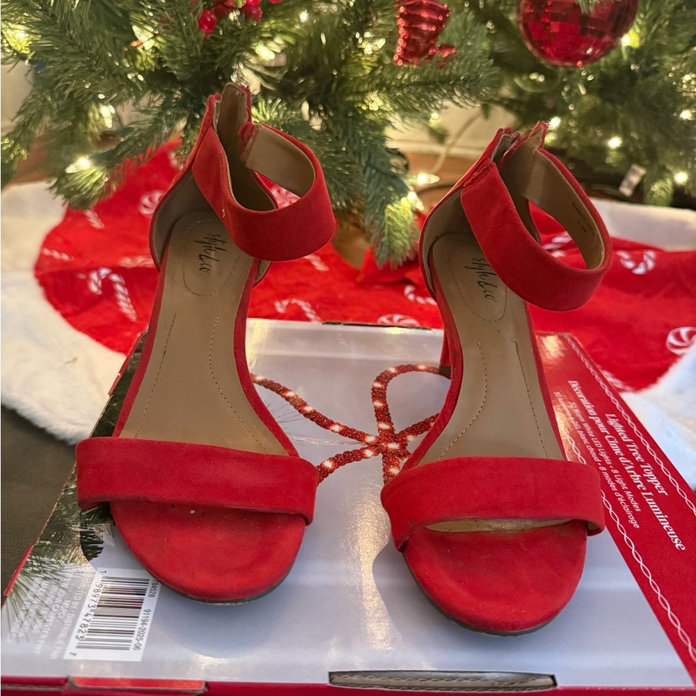 Unisa Vibrant Red Heels